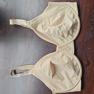 ​VANITY FAIR 36DD Nude Full Figure Underwire Bra Seamless Tag 76080